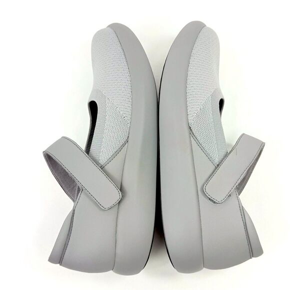 Alegria PG Lite OLIVIA Gray Dream Fit Textile Mary Jane Support Shoes - Picture 11 of 16